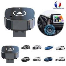 Adaptateur CarPlay Android Auto Sans Fil 5G AI Box 2En1 Smart Dongle Voiture