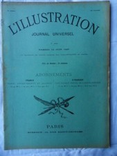 HEBDOMADAIRE L ILLUSTRATION N°2833 DU 12 JUIN 1897