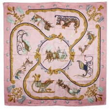 Foulard Hermès en soie Carré