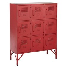 Commode portes métal - commode,