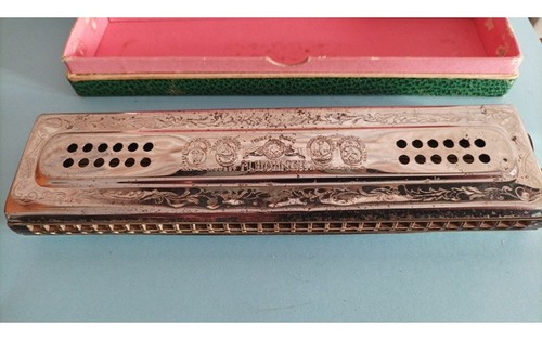 Ancien harmonica echo - echo, belle