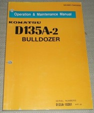 Komatsu D135A-2 Tracteur Dozer