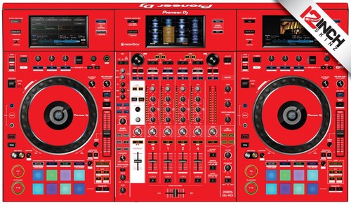 Pioneer ddj rzx skin red - pioneer, ddj-rzx