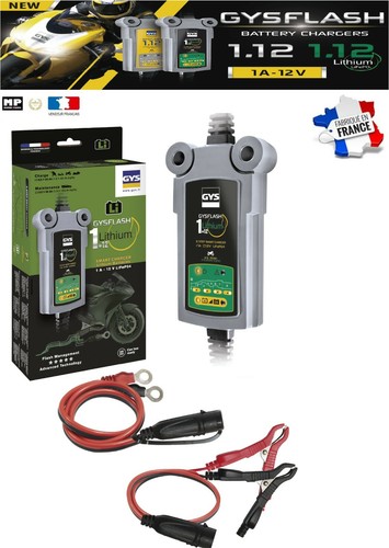 Chargeur batterie moto lithium - chargeur,