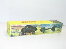 n102, Boite repro pounder field gun set tracteur artillerie militaire DINKY 697
