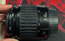 Objectif Zoom Canon EF 35-80 + filtre skylight