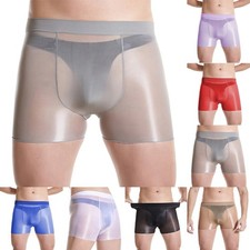 Hommes Oil-Shiny Transparent