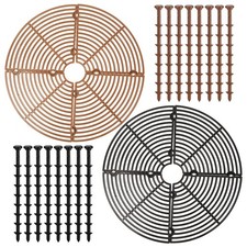 2 Pack Grille de Pot de Fleur