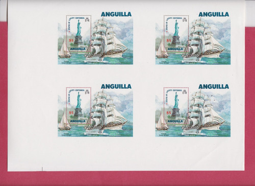 Feuille blocs anguilla - feuille,