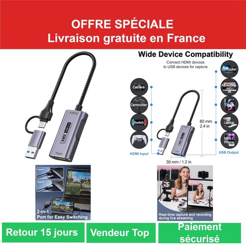 Carte capture hdmi - capture, et