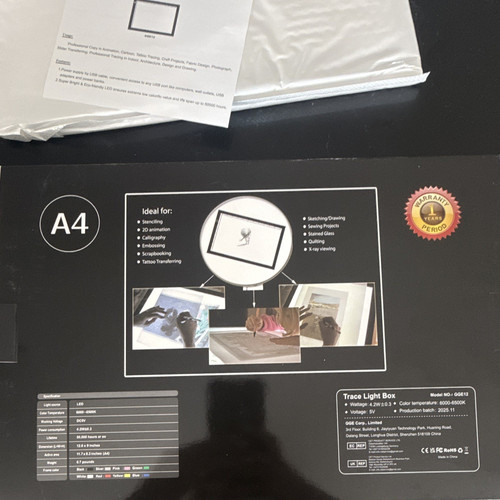 Artograph led light - led, box