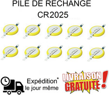 Lot 10 Piles CR2025 de
