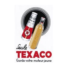 Plaque  émaillée bombée  