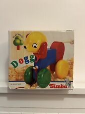 Chien à tirer Doggy Simba Toys vintage dans sa boite