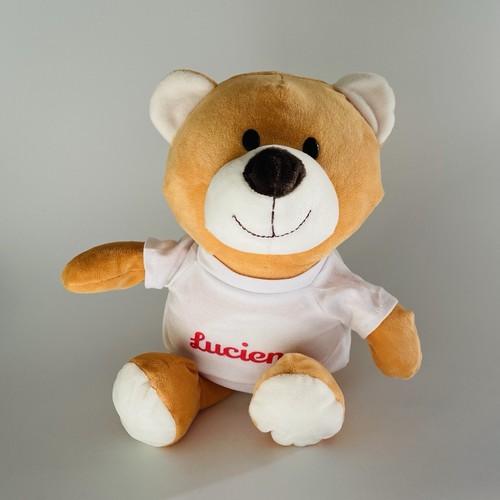 Peluche ourson lucien 23cm - lucien,