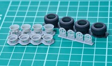 1/43 Roues 4 rayons (ensemble