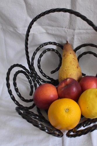 Ancienne corbeille fruits - à,
