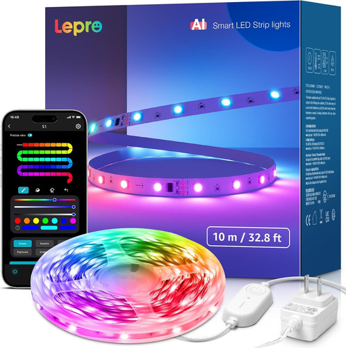 Ruban led connecté - ruban, 10m
