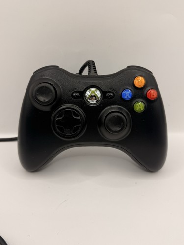 Manette filaire xbox 360 - 360, noire
