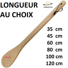 Spatule hêtre longueur PROFESSIONNELLE   Longueur  au choix de 35 cm a 120 cm 