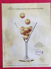 Publicité de Presse: FERRERO ROCHER