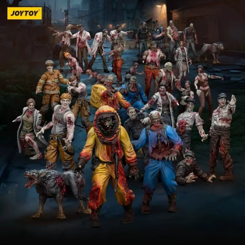 Figurines zombies mort vivants - figurines, mort-vivants