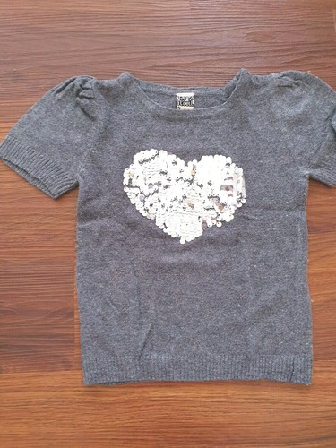 Pull gris tape - , l'oeil