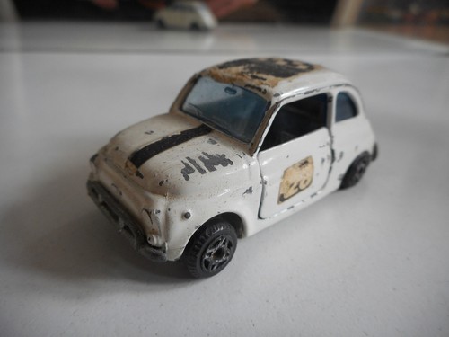 Politoys fiat 500 blanc - politoys, l