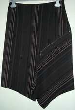 Jupe marron asymétrique T40 -