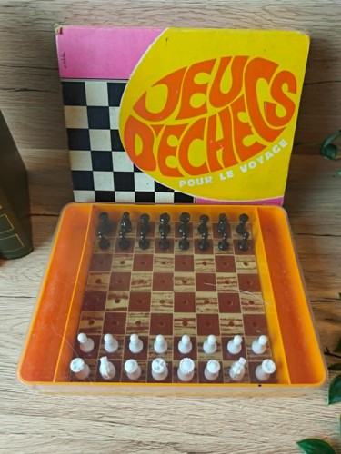 Jeu échecs voyage - de,