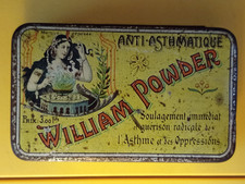 boite WILLIAM POWDER diseuse