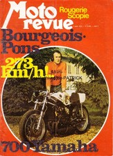 MOTO REVUE 2163 YAMAHA TZ 750 KAWASAKI 400 Mach 2 SANGLAS Michel ROUGERIE 1974
