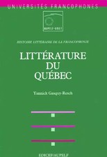 La littérature du Quebec