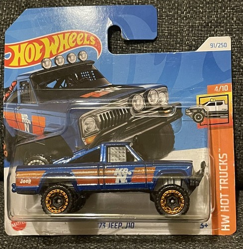 Miniature hot wheels jeep j10 - hot,