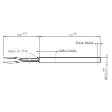  Bougie 250 Watts Poêle à granulés Chaudières Brûleurs 150 mm x 125 mm Cuivre...