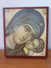 Repro icône Byzantine Vierge