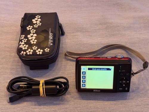 Nikon coolpix l23 rouge - l23,