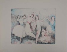 Marie LAURENCIN : Les danseuses, Lithographie originale signée