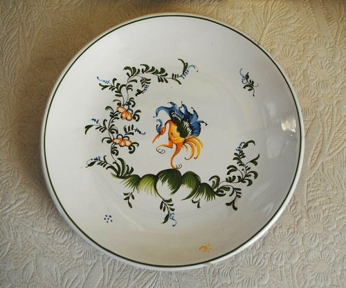 Tres jolie assiette faience - assiette,