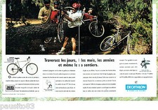 PUBLICITE ADVERTISING 125  1996  les vélos vtt Décathlon (2p) Rockrider