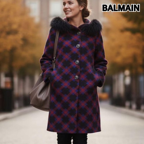 Manteau long capuche - long, à