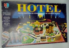 Hotel - jeux MB - Édition 1994 Manque Un Titre De Propriété Avec Crayons MB