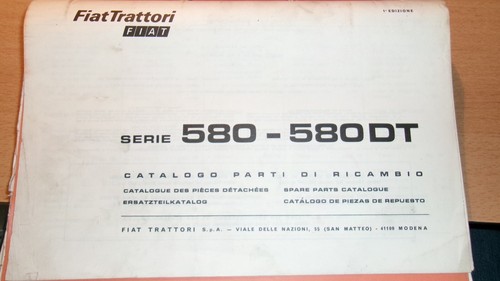 Fiat someca tracteur - fiat, 580