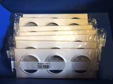 1 Plaque Dooxie 3 postes Blanc