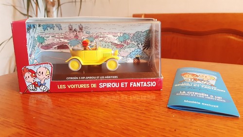 Les voitures spirou - spirou, et