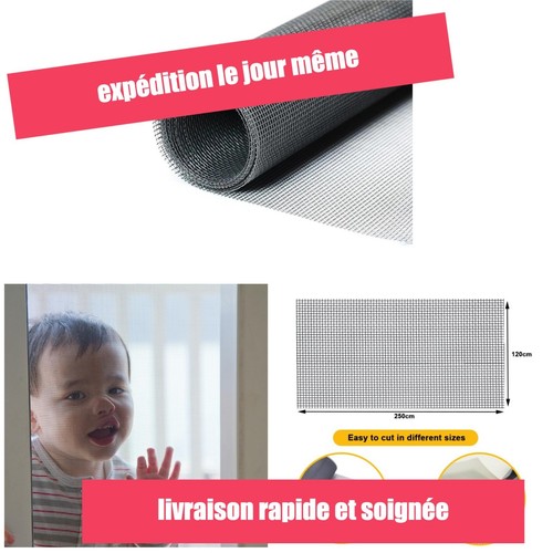 Moustiquaire fenêtre fibre - moustiquaire, en