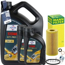 Mann Filtre à Huile + fuchs