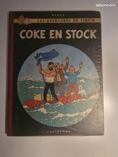 HERGÉ - TINTIN - COKE EN STOCK - Edition Originale Française - B24 1958