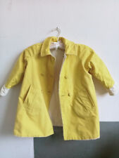 Imperméable manteau reversible velours 4ans vintage années 55  avec chapeau