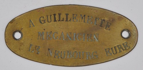 Plaque chariot le - de,